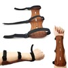 ZAHD Archery Arm Guard Forearm Leather Arm Guard for Archery