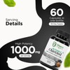 Bhumi Organic Coconut Based Activated Charcoal 500 mg, 60 Veg.Capsules,
