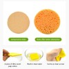 Roarrter 50PCS Cleansing Pads for Face Compressed Sponges Turmeric Cleanser