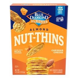 Blue Diamond Almonds Nut Thins, Cheddar Cheese, 4.25 Oz
