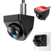 AUTO-VOX 180° Front/Backup Camera, OEM Mini Style, Screw-Free Easy Install,
