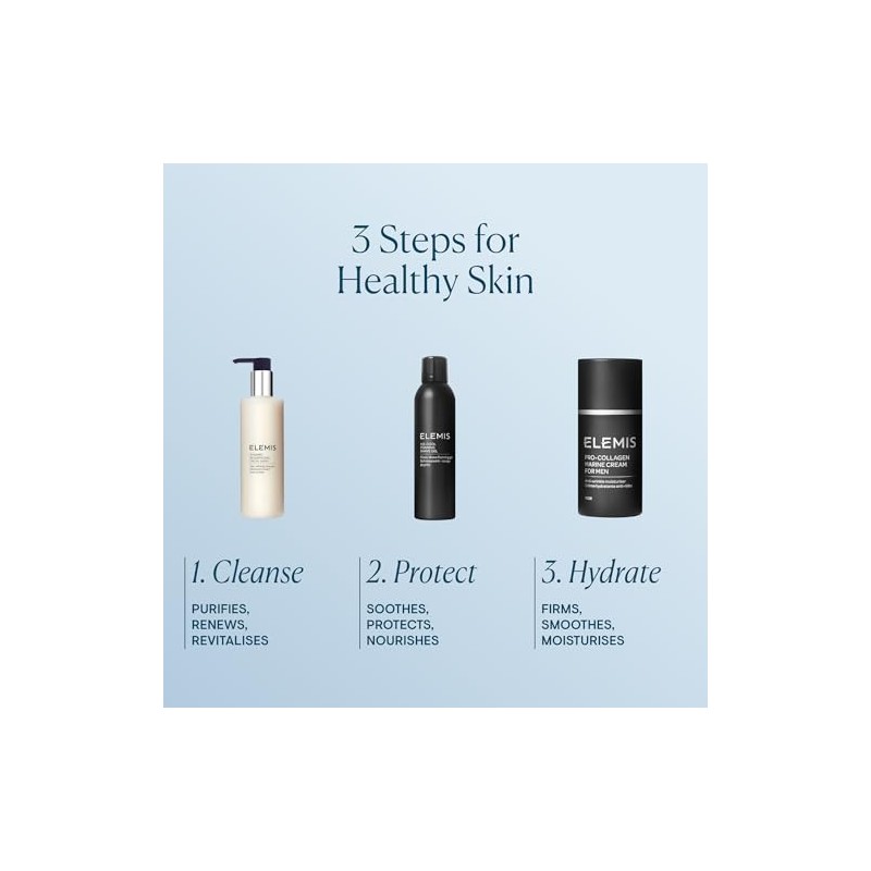 ELEMIS Ice Cool Foaming Shave Gel, Close-shave Foaming Gel for