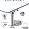 Starlink Mini Gutter Mount, 304 Stainless Steel Weatherproof Gutter Mount