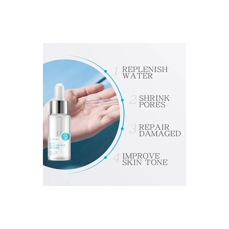 Laikou Pro Moisturizing Essence Repair Skin Shrink Pore 2pcs