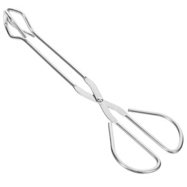 UPKOCH Barbecue Tongs, Length: 24 cm, Stainless Steel