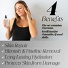 x4 Snail Mucin Essence Serum & Hyaluronic Acid - All