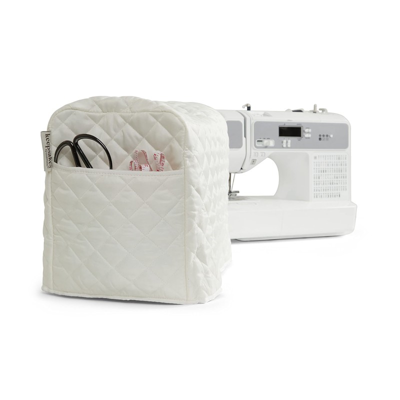 Covermates Sewing Machine Cover - Padded Protection, Storage Pockets, Stain