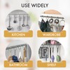 Amazer Shower Curtain Hooks Rings, 24 Pcs Shower Curtain Rings,