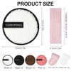 LOPHE 8 PCS Reusable Makeup Remover Pads & 2 PCS