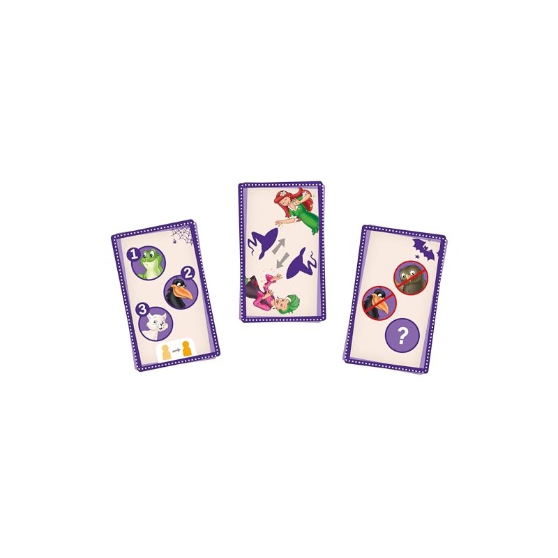 Schmidt Spiele 40658 Bibi Blocksberg, The Witch Hat, Memo and