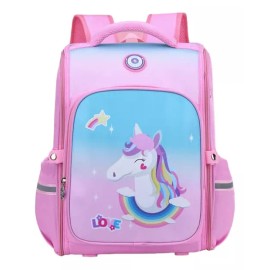 Mochila Escolar Premium Niños Niñas Primaria Unicornio T Rex Secundaria Jovenes Adolescentes Mod. 81