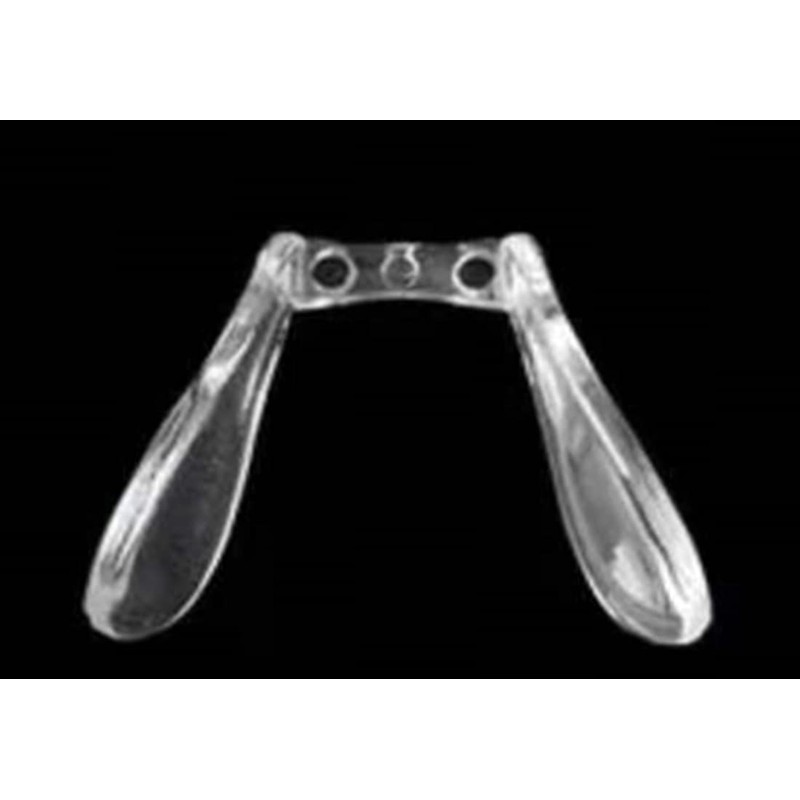 Clear Transparent Rubber Silicon Conjoined Saddle Anti-Slip Nose Bridge Pads