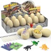 EARTH'SCODE Dinosaur Eggs Excavation Dig Kit, 12 Dino Egg with