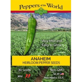 Anaheim - Heirloom Pepper Seeds