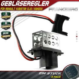 Frankberg Fan Resistor for Kubistar X76 Clio I B C57 5 357 Box S57 Kangoo KC0 1 FC0 1 1991-2018 7701034875