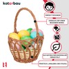 KOTARBAU® Wicker Basket with Handle Children's Easter Basket with Handle