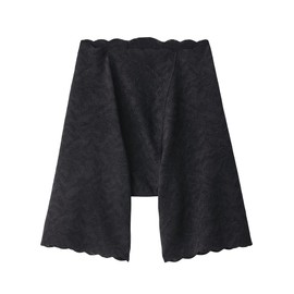 Gunze KB1663 Women's Girdle, Long Soft Girdle, For Beginners, Clean Butt, Black