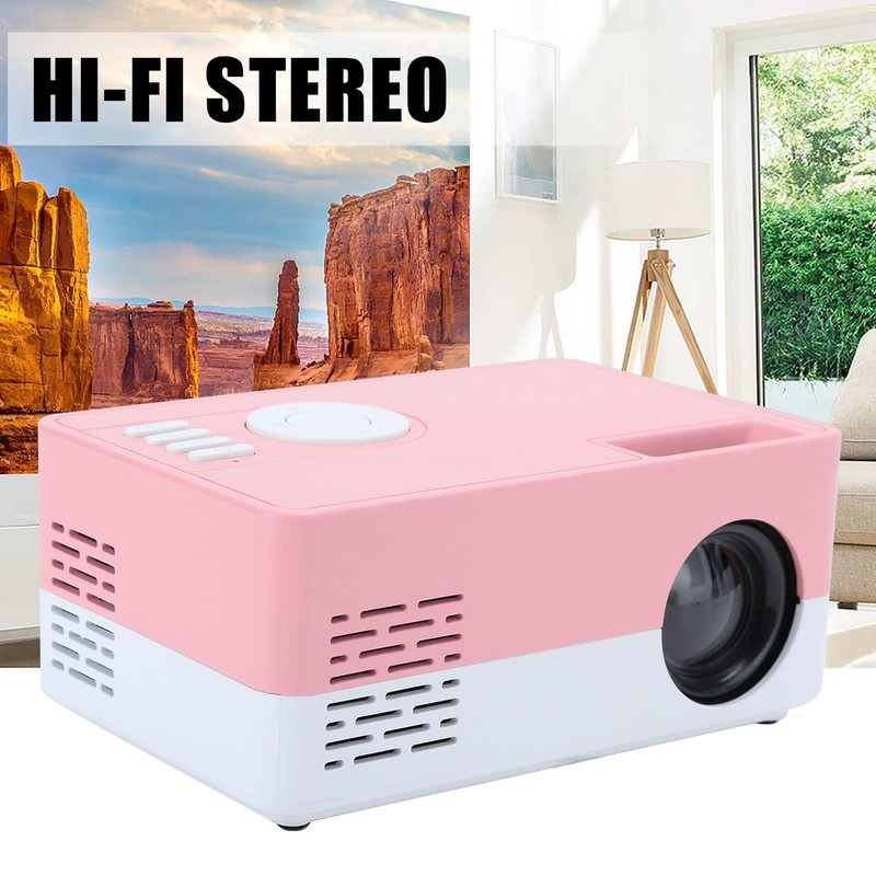 Mini Portable Projector LED Home Theater Video Media Player Projector