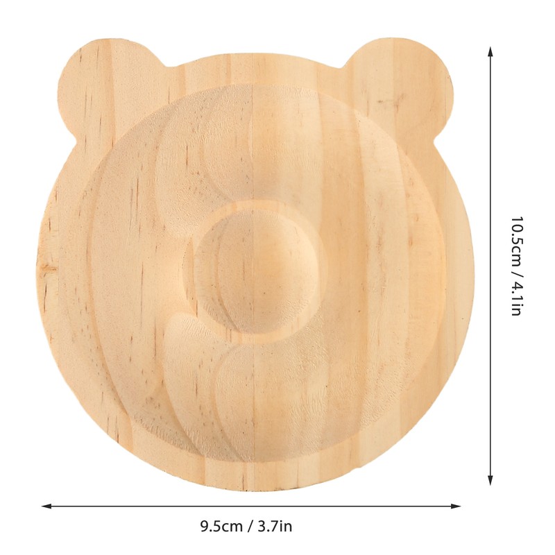 6pcs Jewelry Tray Solid Wood Bracelet Display Tray Decorative Exquisite