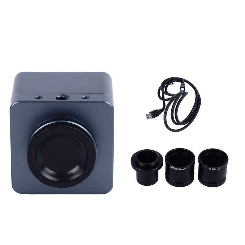 USB Microscope Camera 4K 8MP HD Imaging Electronic Eyepiece Biological