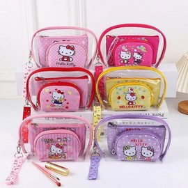 New Character Cute Cat Large Capacity Cosmetic Toiletry Pouch NO.6 3ea