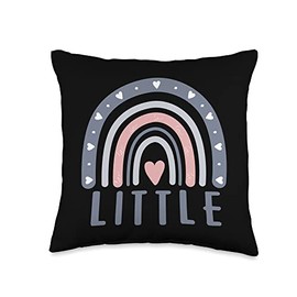 Little Pledge Rush Alumnae Family Reveal Party Fun Big Little Sorority Week Reveal College Sister Recruitment Throw Pillow, 16x16, Multicolor