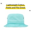 KBETHOS® - Gorro de cubeta lavado 100% algodón, Menta, Large-X-Large