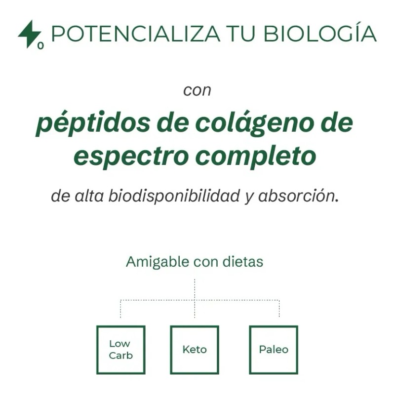 Colágeno Hidrolizado Con Vitaminas | Flora Bella 360g Sabor Sin