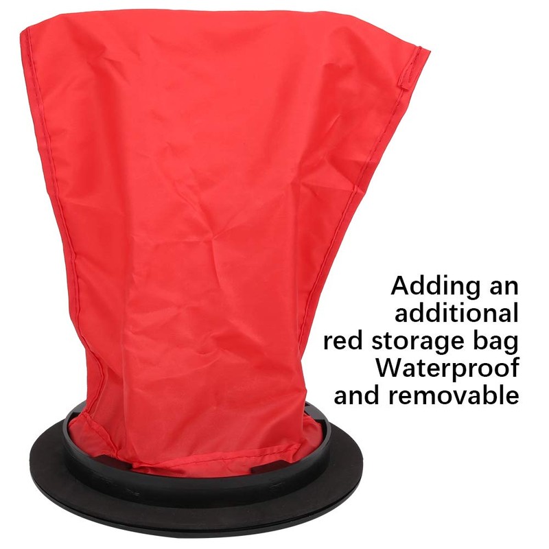 Yencoly with Storage Bag Durable Portable Kayak Cover, Round Lid,