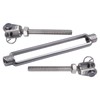 AOKOLL 3/8 Inch M10 Jaw & Jaw Turnbuckle for Cable