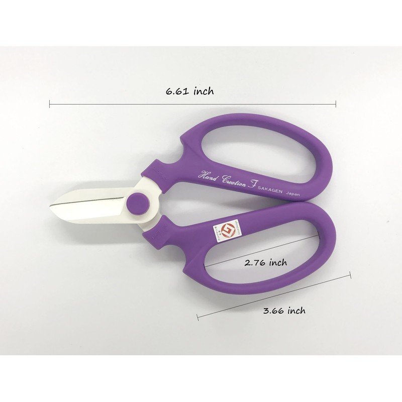 Flower Scissors Hand Creation F-170 limited color Royal Purple