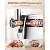 3000W Electric Meat Grinder 3-in-1 with High-Efficiency Copper Motor, Auto-Reverse