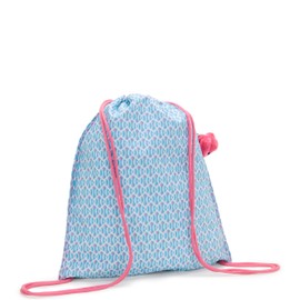 Kipling SUPERTABOO Medium backpack, Dreamy Geo C (Blue)