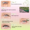 Kit De Extensiones De Pestañas Raíces Invisibles Venus 8-18