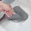 Square Silicone Sink Strainer with Suction Cups – Anti-Clogging Drain