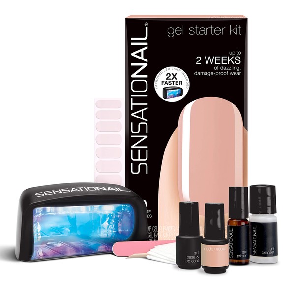 Sensationail Gel Manicure Starter Kit - Nude Mood
