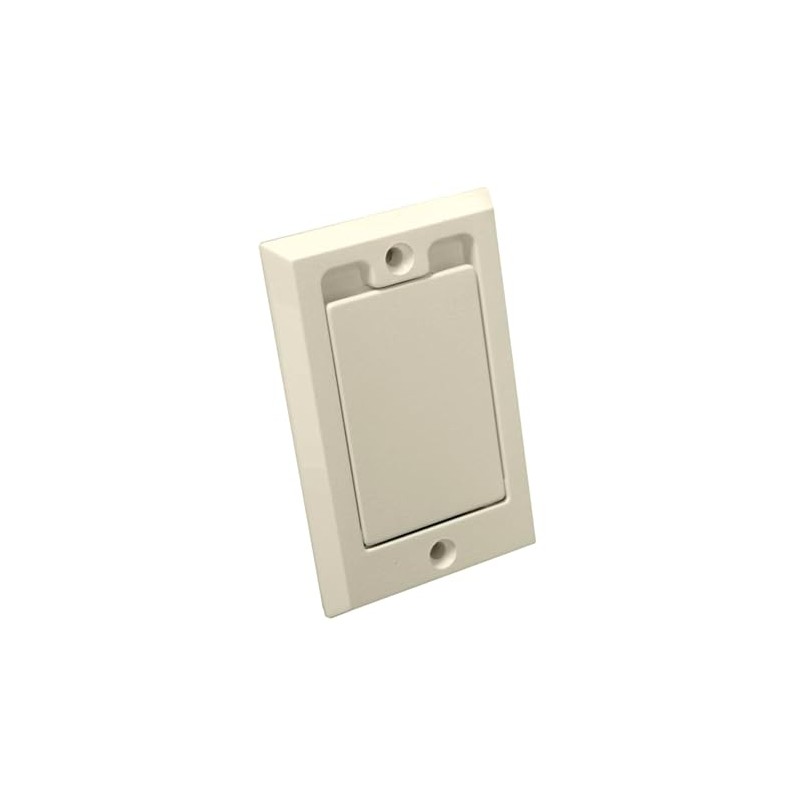 Central Vacuum Cleaner Almond Inlet Valve With Square Door
