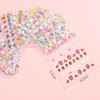 30 Sheets Easter Nail Art Stickers Cute Rabbit 3D Self-Adhesive