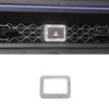 ZSJO Bling Hazard Warning Button Cover Sticker Fit for 11th