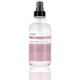 LilaLavanda – TRN Tónico Facial Agua de Rosas con Niacinamida – 118 ml Regulador de pH y poros – vitamina B3, destilado de rosas y NAG – antimancha – vegano todo tipo de piel