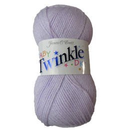 James Brett Twinkle Baby DK Double Knitting Wool Super Soft Glitter Yarn (Shade BT5)