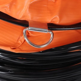 Unbranded 8m PVC Flexible Adjustable Ventilation Duct Hose with 2pcs Clamp for Fan Z3