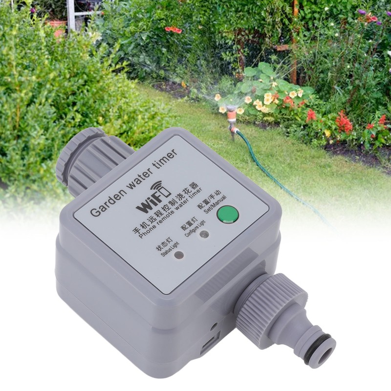 Smart Sprinkler Water Timer Automatic Watering Remote Control USB Power