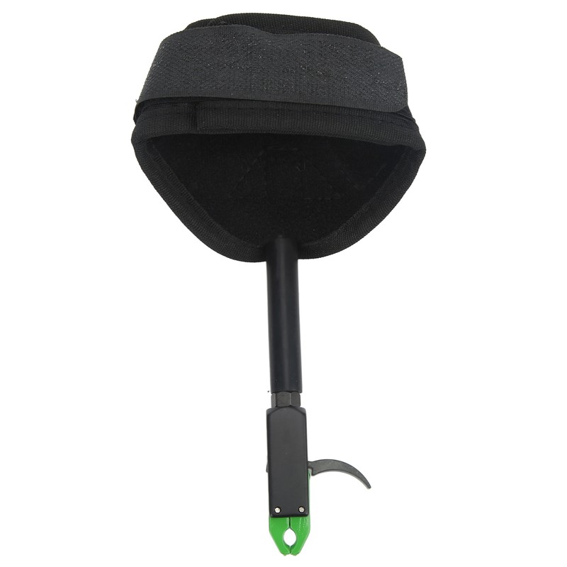 Bow Caliper Release Aid Aluminum Alloy Neoprene Wrist Strap Archery