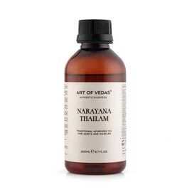 Narayana Thailam 200ML – Traditionelles Ayurvedisches Massageöl, 100% Natürliches Kräuteröl zur Selbstpflege, für ganzheitliches Wohlbefinden und tägliche Ayurveda Massagen