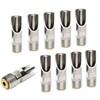 Jiashuiwin Pack of 10 Stainless Steel NPT 1/2" Automatic Pig