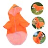 Hohopeti Dog Jacket Pet Raincoat Reflective Trim Double Layer for