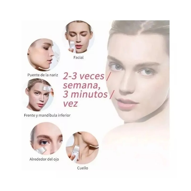 FanShen Scrubber, Ems, Eliminación Del Acné, Facial 3 Kit
