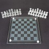 7.5" Glass Chess Set