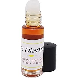 White Diamonds - Type ET For Women Scented Body Oil Fragrance [Roll-On - Brown - 1/8 oz.] - ID#23240